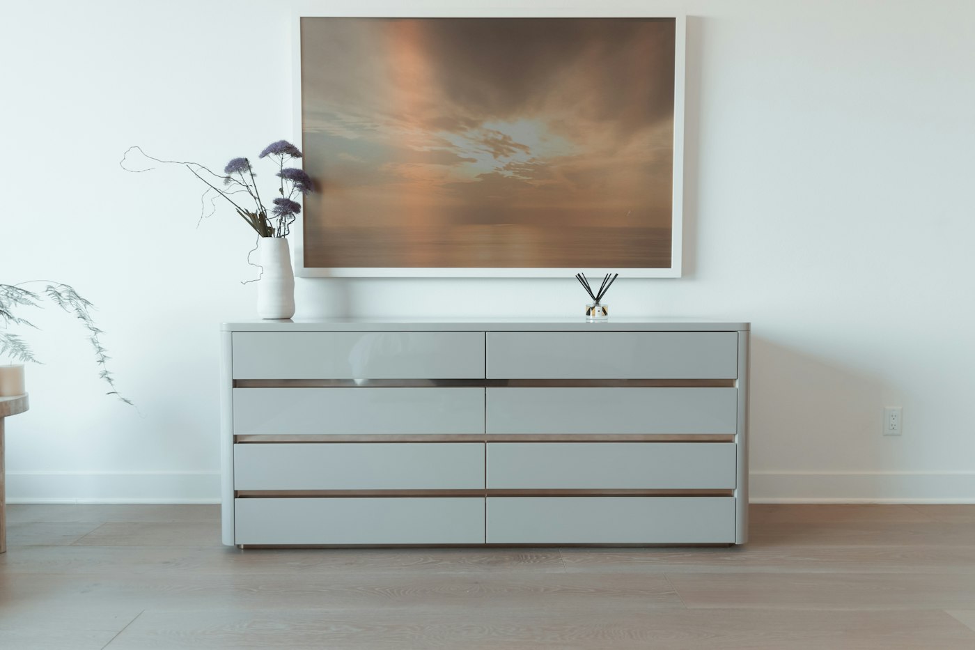 Dresser assembly in NYC.