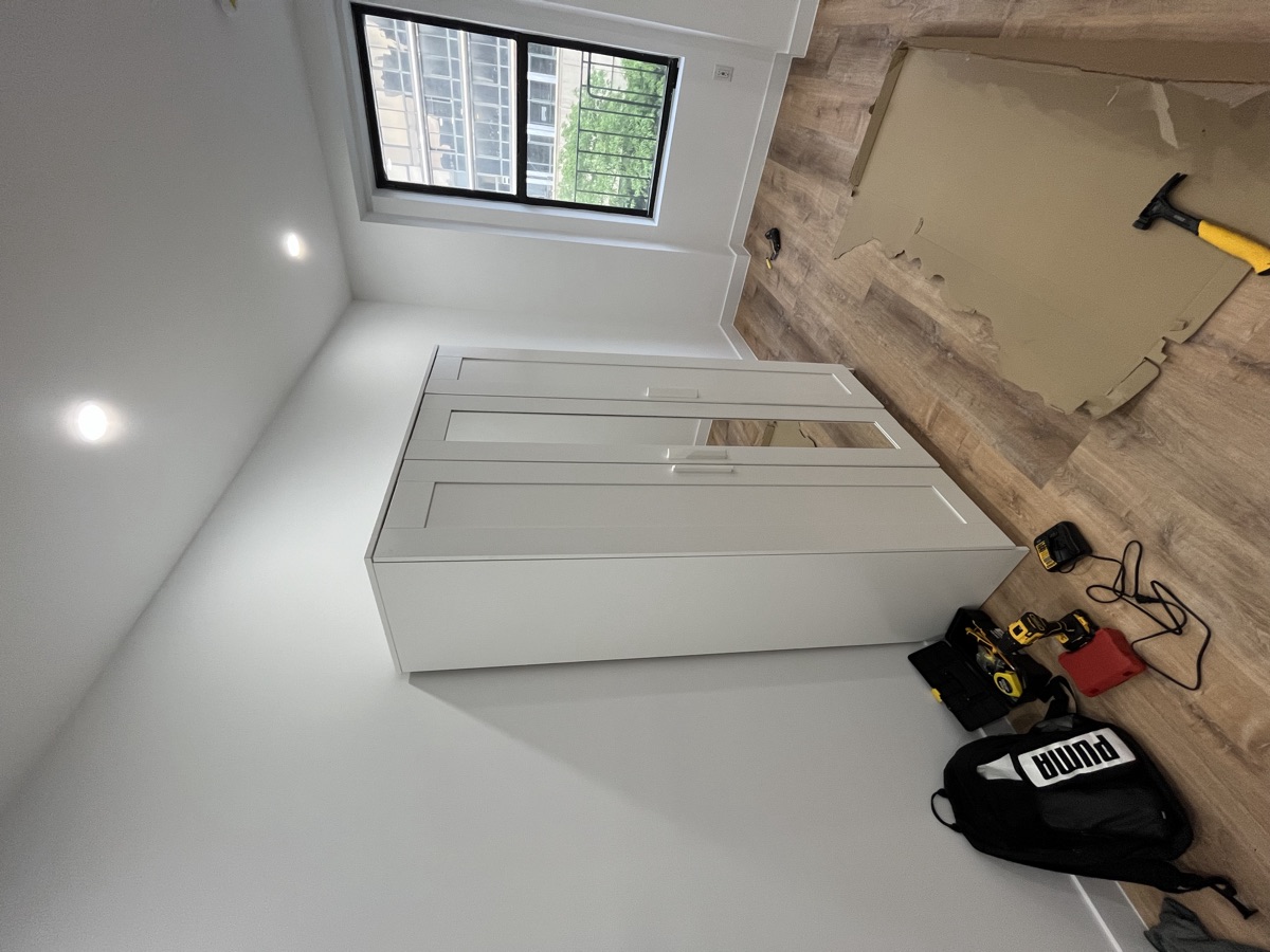 Furniture assembly NYC - completed job