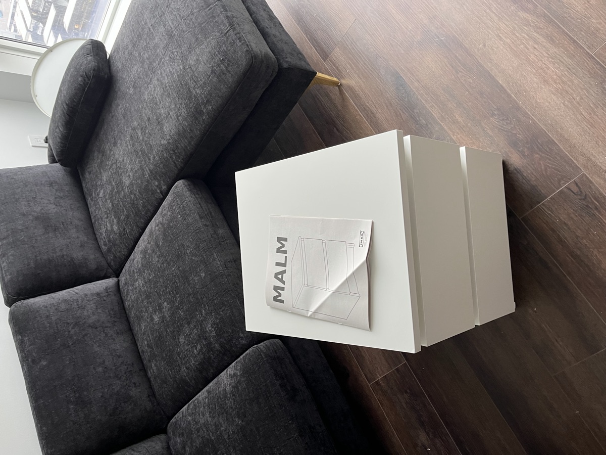 Furniture assembly NYC - completed job