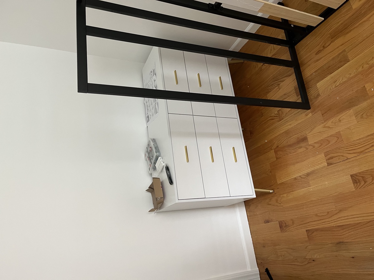 Furniture assembly NYC - completed job