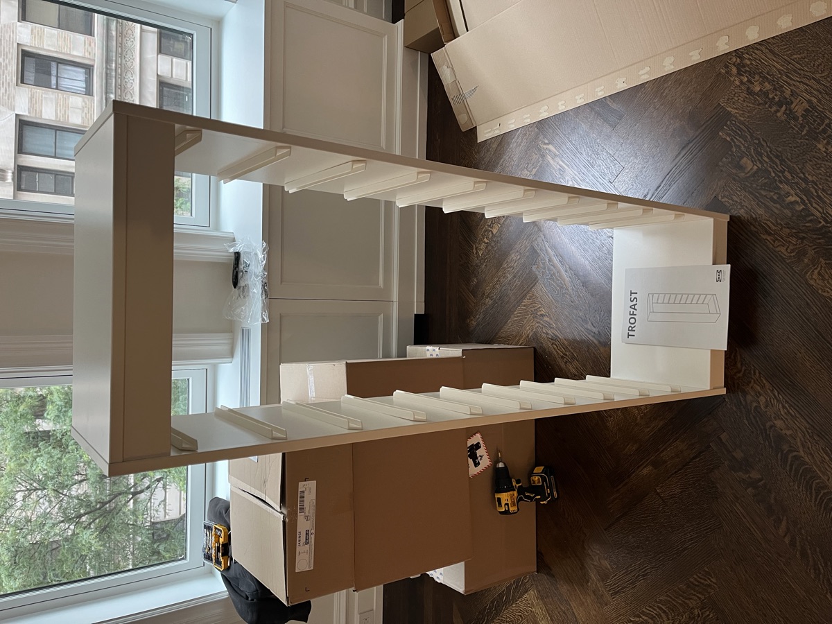 Furniture assembly NYC - completed job