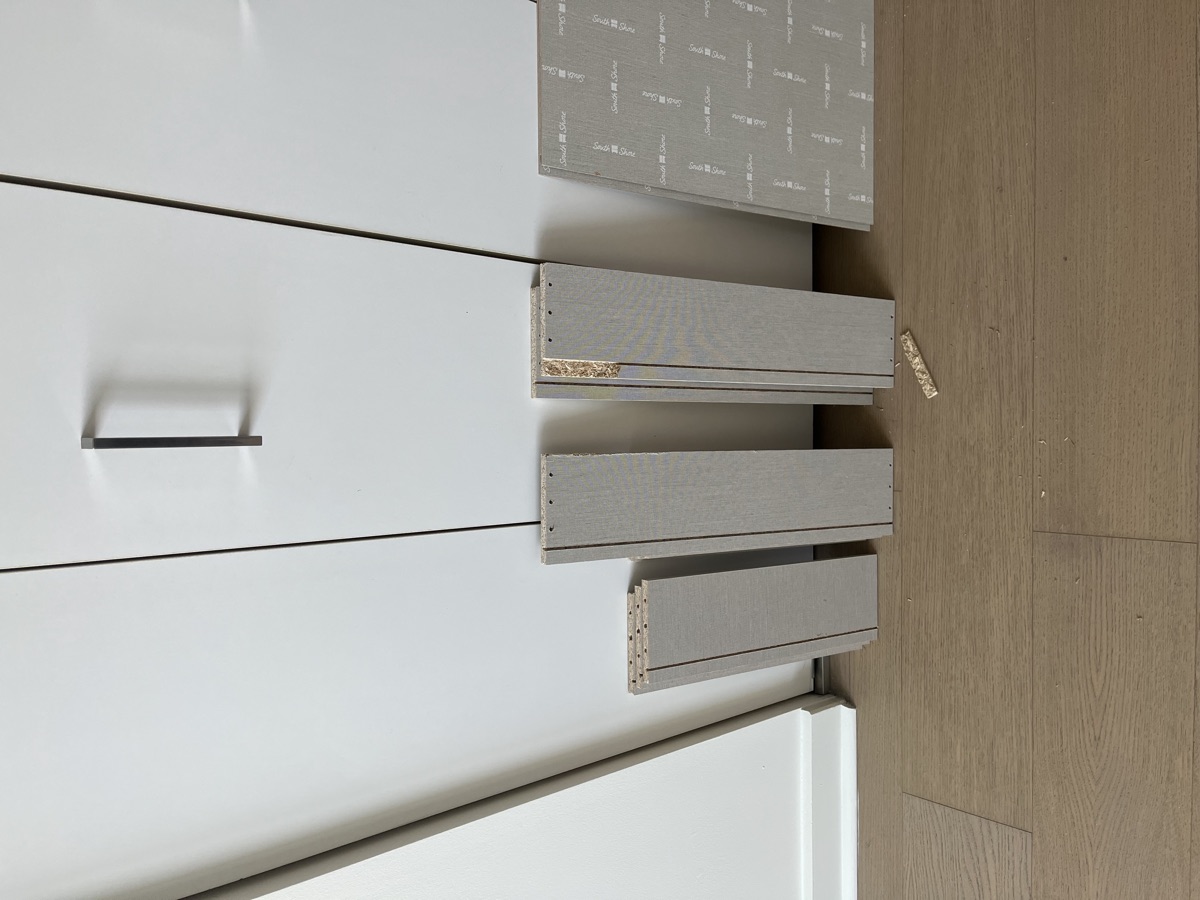 Furniture assembly NYC - completed job