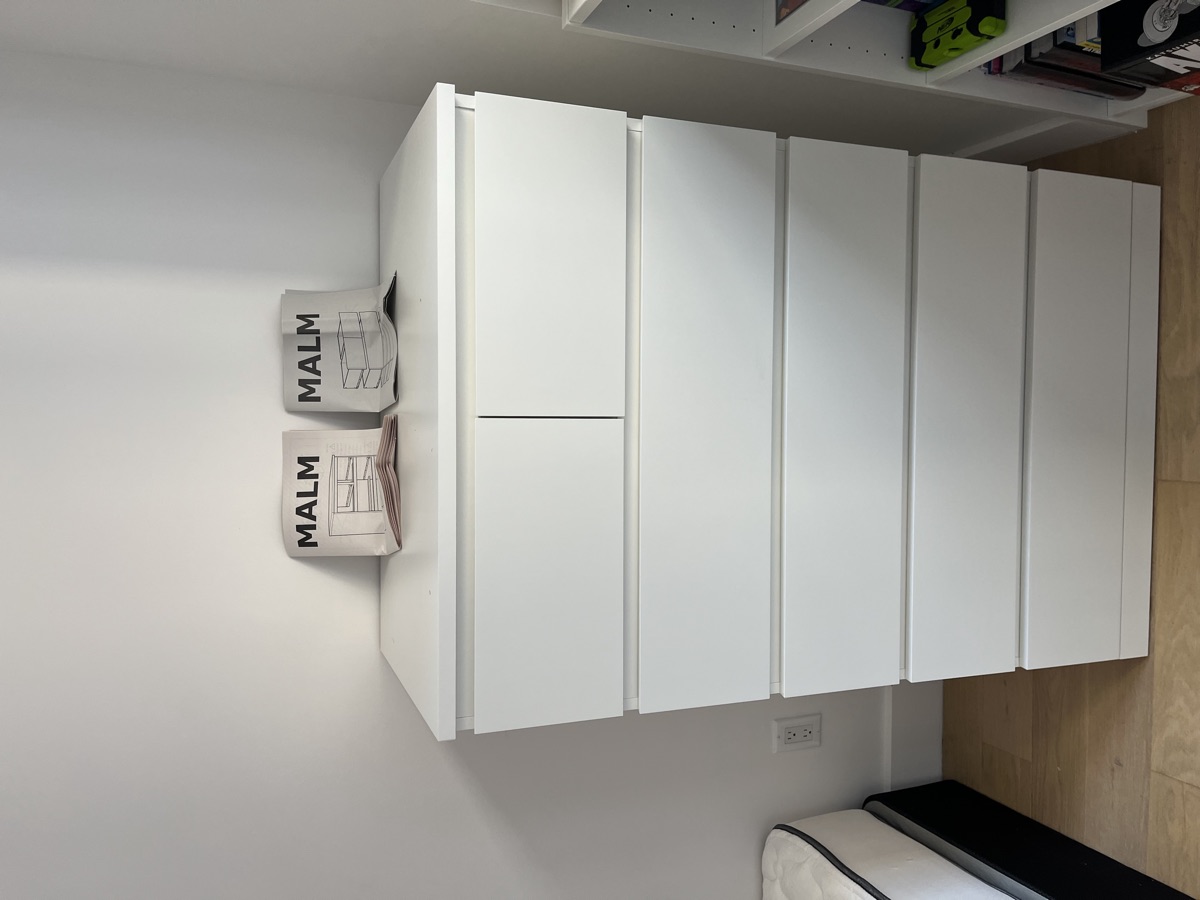 Furniture assembly NYC - completed job