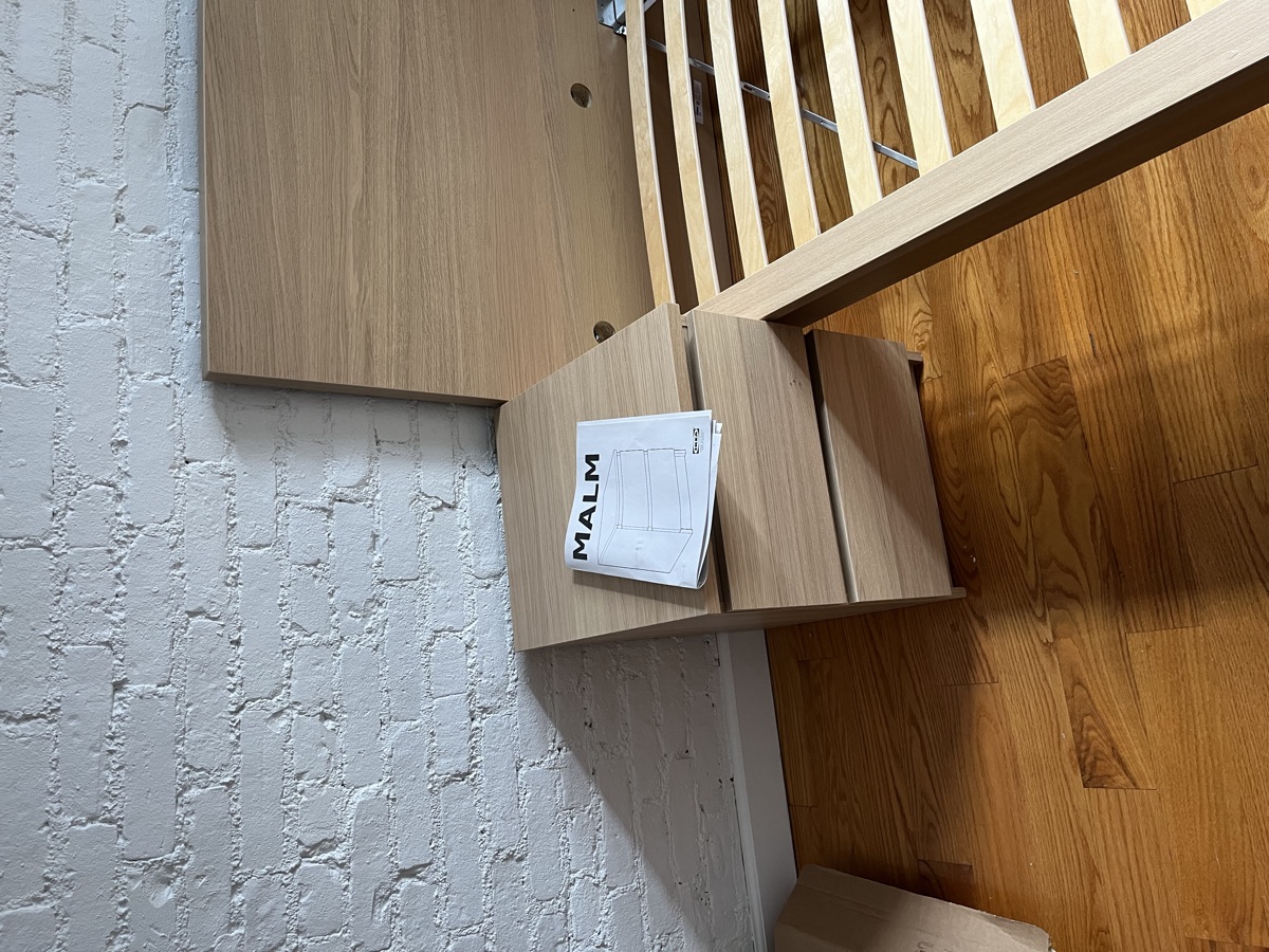 Furniture assembly NYC - completed job