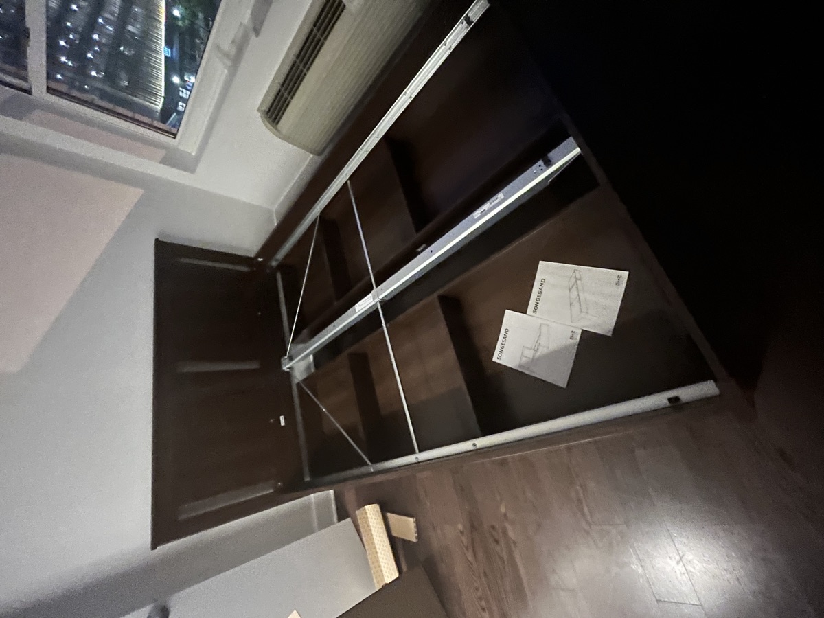 Furniture assembly NYC - completed job