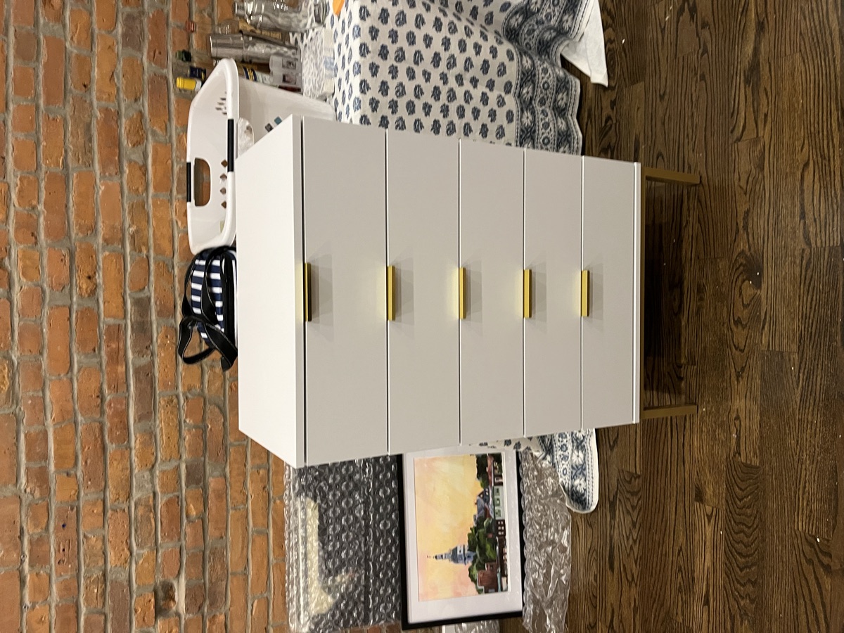 Furniture assembly NYC - completed job