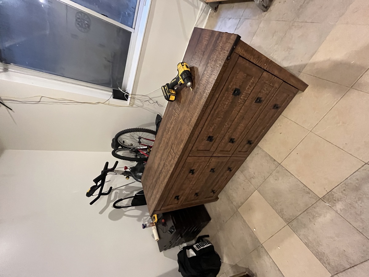 Furniture assembly NYC - completed job